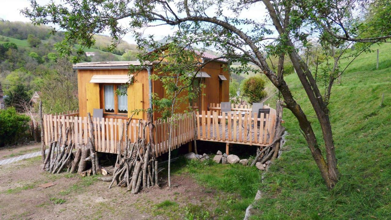 La Roulotte Du Bucheron Lapoutroie Exterior foto